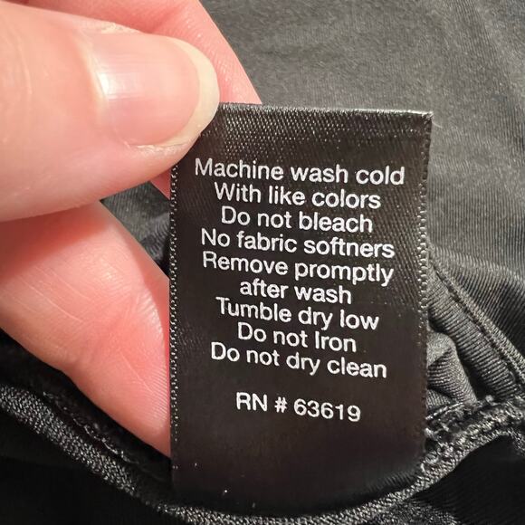 RBX Womens Performance Athletic Leggings Skinny Leg Ankle Length Black XL - Picture 9 of 9